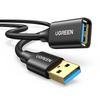 UGREEN USB Extension 2M USB Extension Cable with Connectors for Data A Male To A USB Cable Extension Cord 3.0 Gold-Plated High-Speed Transfer, Female,