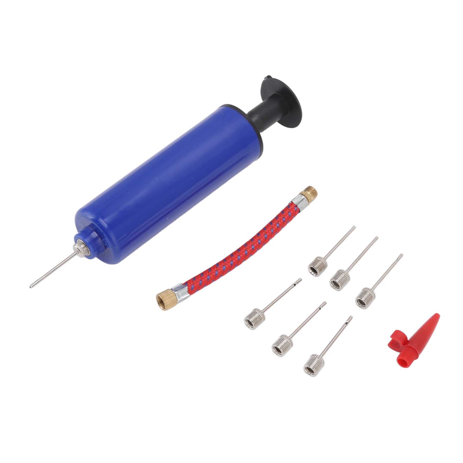 

Ball Pump Kit Multifunction Portable Basketball Pump with 6 Metal Needles for Soccer Football Volleyball Yoga Ball