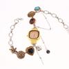 Fashion New Punk Watch Pendant Necklace For Women Retro Elegant Trendy Choker Exaggerated Party Jewelry Accessories Gift