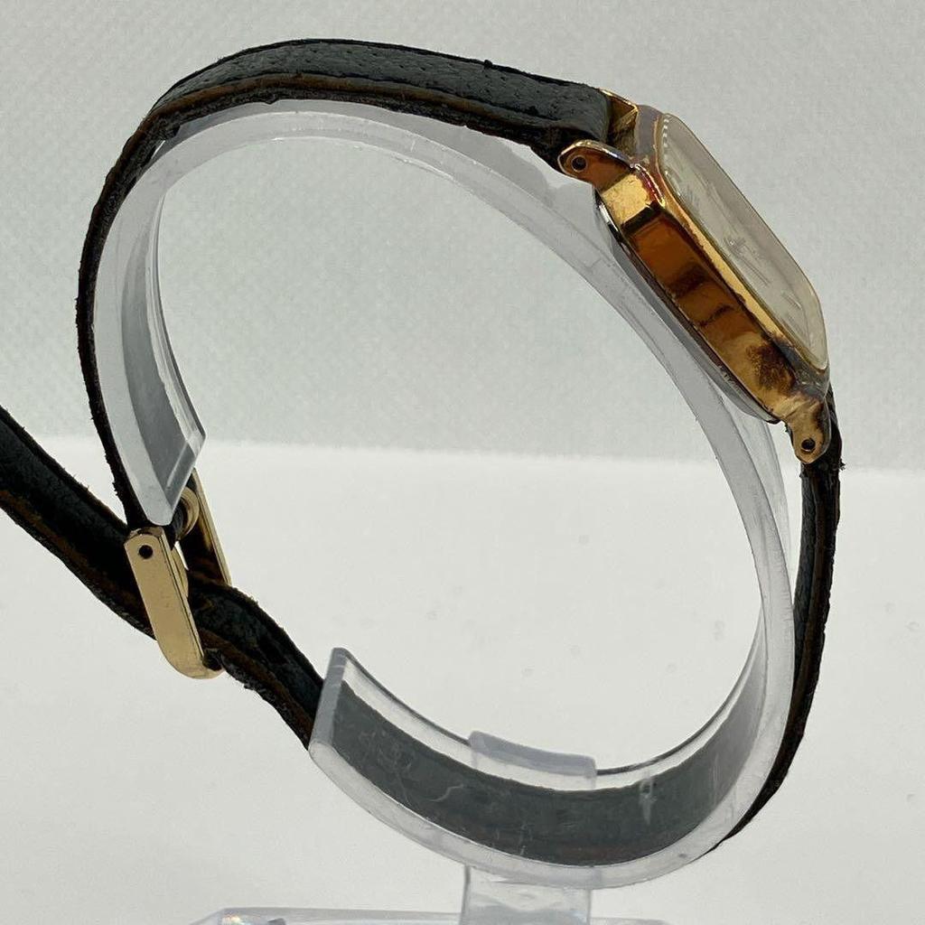 Used Working item Ladies SEIKO watch square new battery vintage