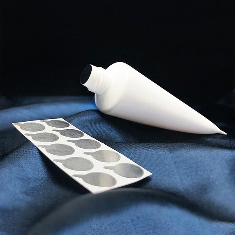 2Set Aluminum Foil Sealing Sticker For Soft Tube Mouth Seal Adhesive Sticker