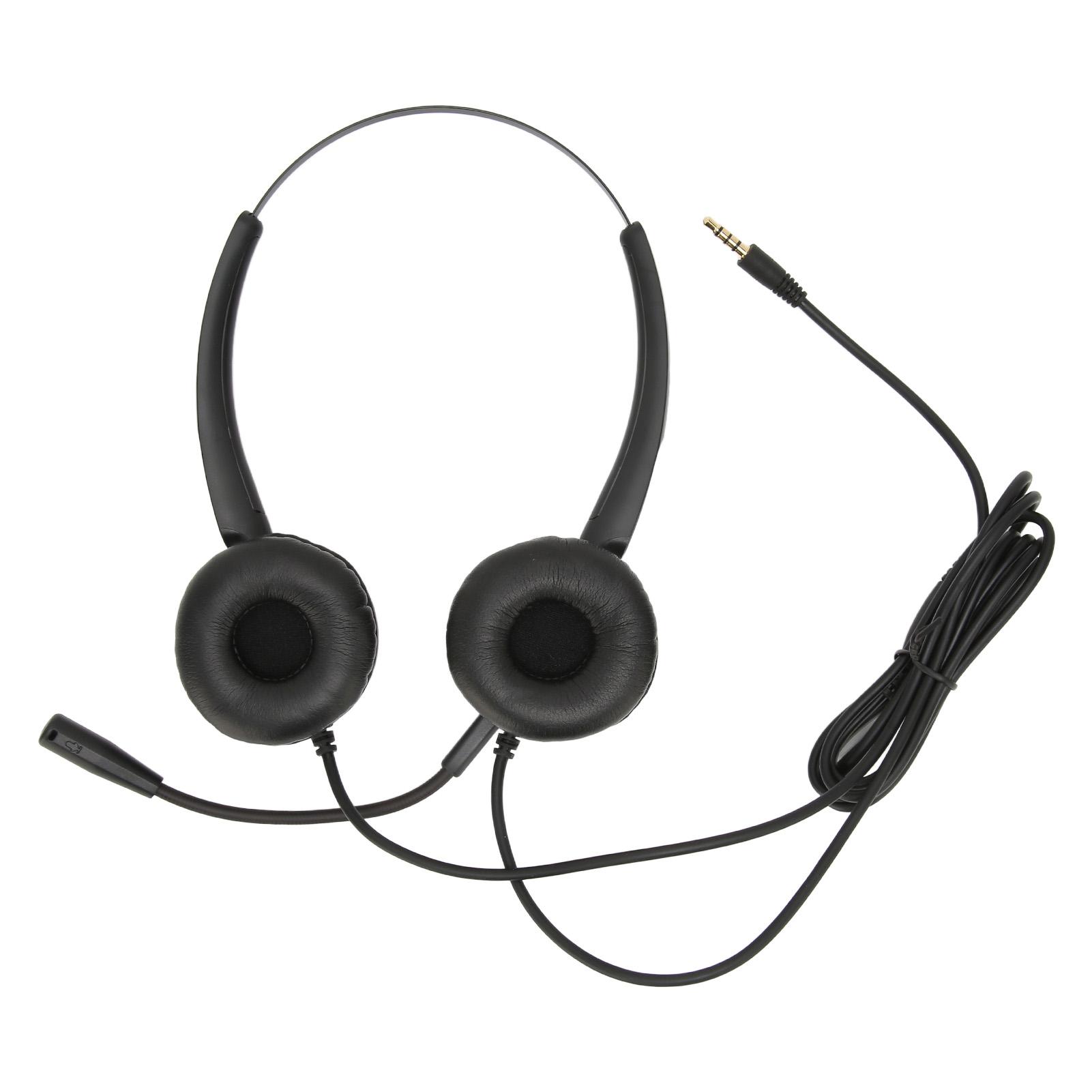 

Гарнитура для обслуживания клиентов с шумоподавлением, USB-кабель, проводные наушники для офисного бизнеса