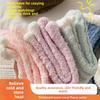 Coral Fleece Thickened Socks for Women's Winter Home, Thickened Plush Postpartum Socks, Autumn and Winter Sleep Socks