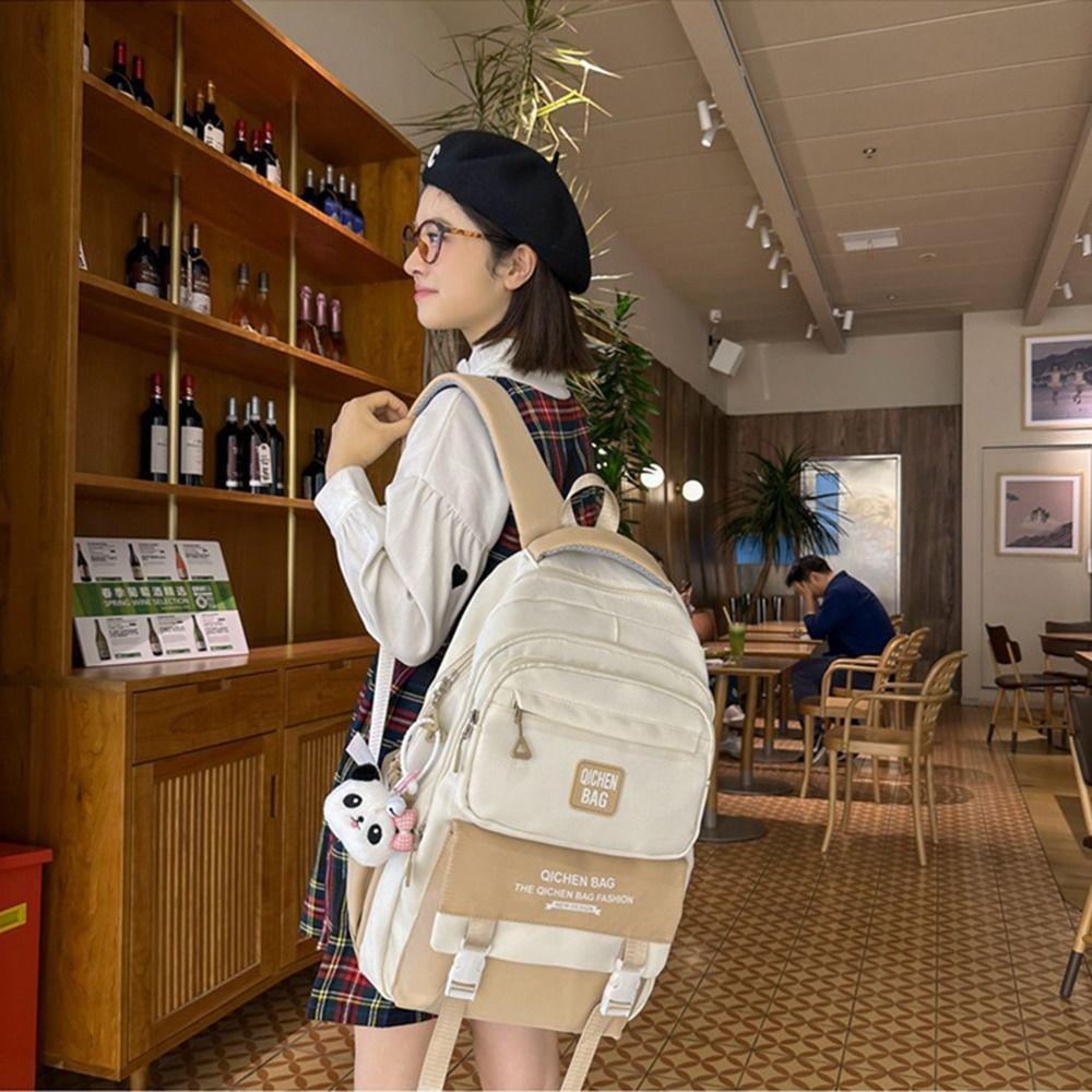 Large Capacity Students School Bags Waterproof Outdoor Storage Bag  Mountaineering