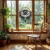 Eye Shape Evil Eye Decoration 2D Flat Hanging Pendant Wall Decoration Sun Catcher  Garden Decor
