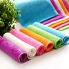 Fiber Double Layer Dish Towel With Oil Resistant Absorbent Non Shedding For Kitchen Cleaning