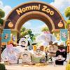TOP TOY X Nommi "Relaxed Zoo" Series Plush Pendant (1 Piece) Gachapon Blind Box Figure Plastic Model Premium Soft Vinyl Toy Birthday Gift Original Cha