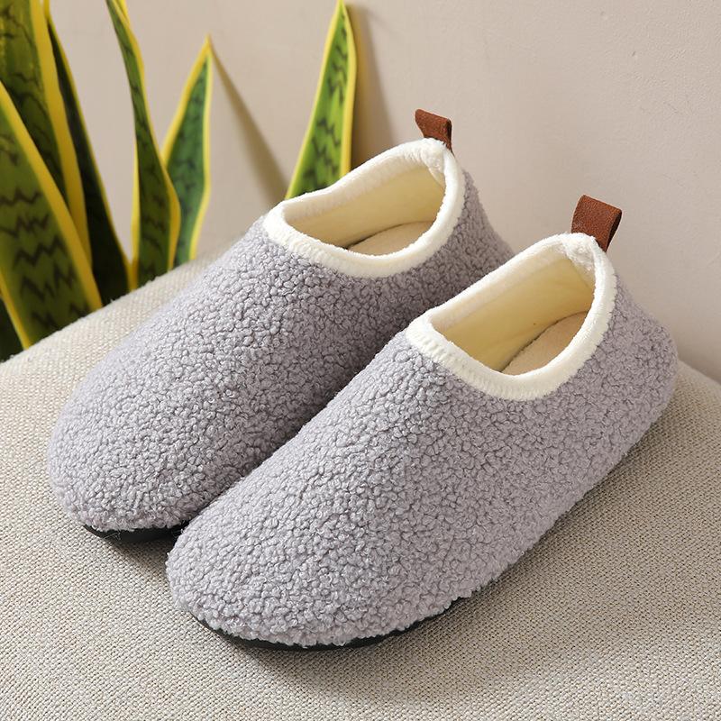 

Жіночі нековзкі домашні капці - М які легкі кімнатні/вуличні сліпони, Повсякденне взуття в, Милі капці 38-39 сірий
