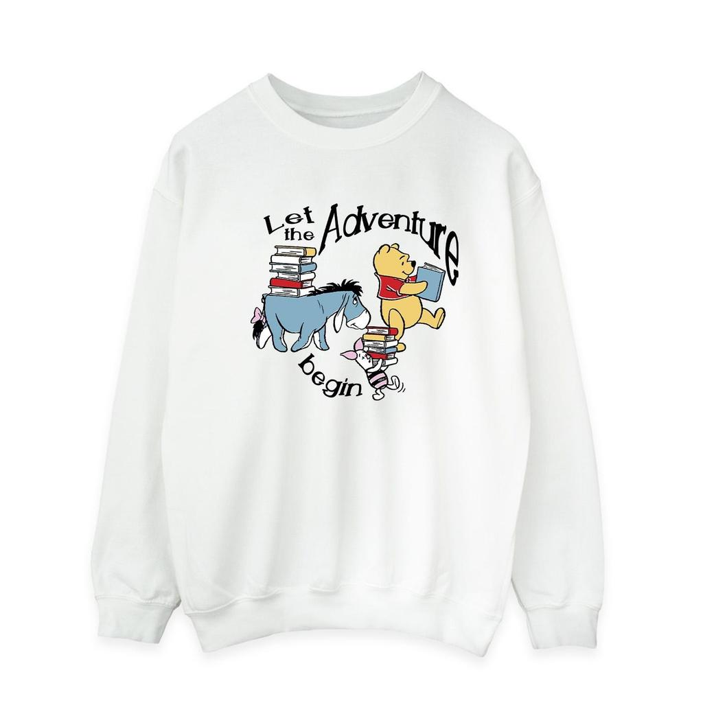 Winnie the Pooh Mens Let The Adventure Begin Sweatshirt
