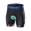 Men's Quick-Dry Breathable Cycling Underwear with Sponge Pad and Mesh Splicing