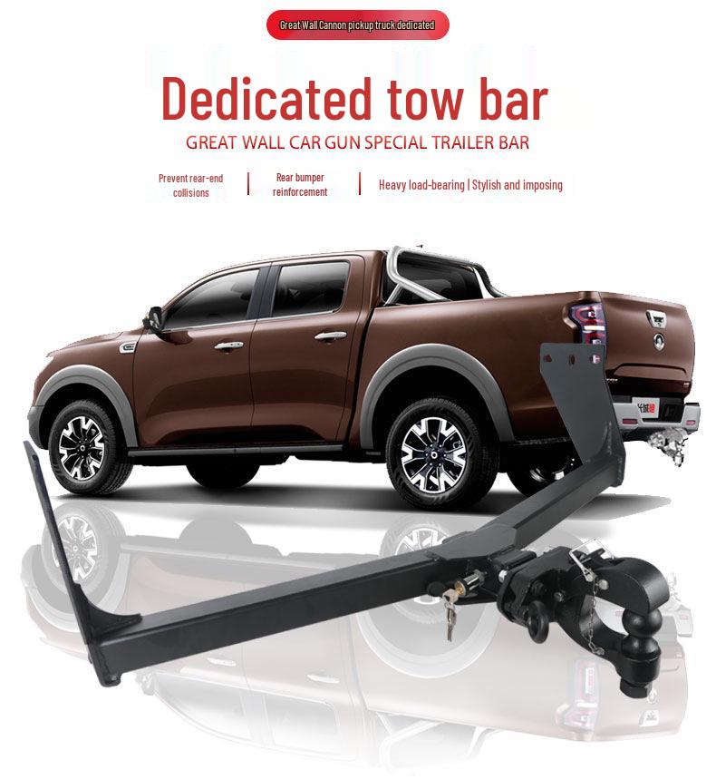 Compatible Rear Tow Hook for Great Wall Cannon, King Kong Cannon, and Passenger Cannon Trailers