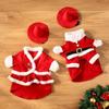 Christmas Porch Goose Figurine Outfit Statue Clothes Holiday Summer Outside Decor