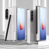 Celoplošná skleněná fólie pouzdro na telefon pro Samsung Galaxy Z Fold4 5g Fold 4 Fold3 Fold2 Fold 3 2 Zfold4 držák S Pen skládací kryt