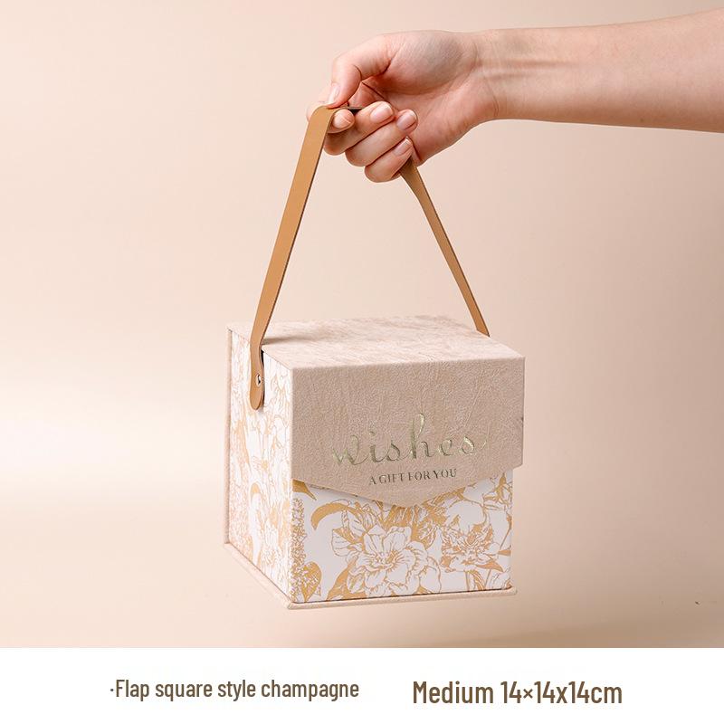 Samt Handtasche Geschenkbox für Geburtstag, Hochzeit oder Brautjungfern Geschenke