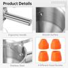 1200/600ml Stainless Steel Funnel Dispenser with Rack Cupcake Pancake Batter Maker Octopus Fish Ball Home Kitchen Baking Tools