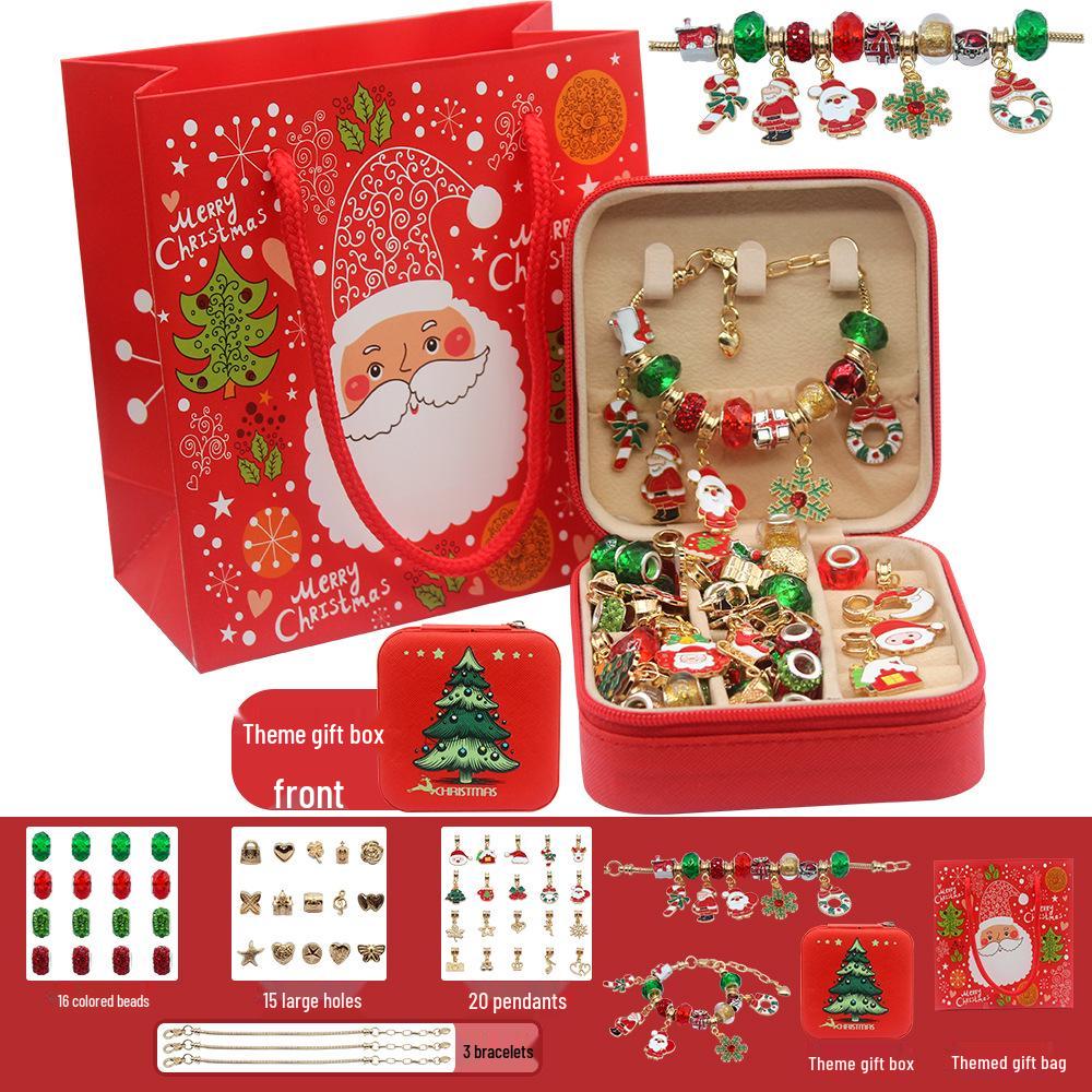 DIY Weihnachtsarmband Perlen-Set - Kindergeschenk Blindbox