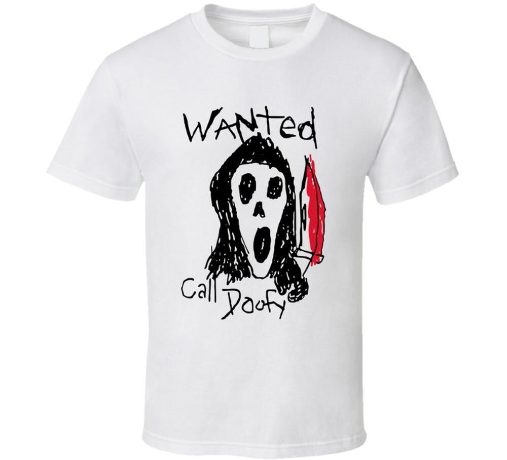 Страшное кино Разыскивается Звонок Тупой Фильм Футболка Унисекс Футболка XXXL