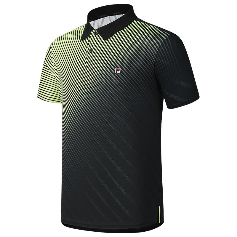 FILA Men s All-Over Print Knit Polo Shirt XXL