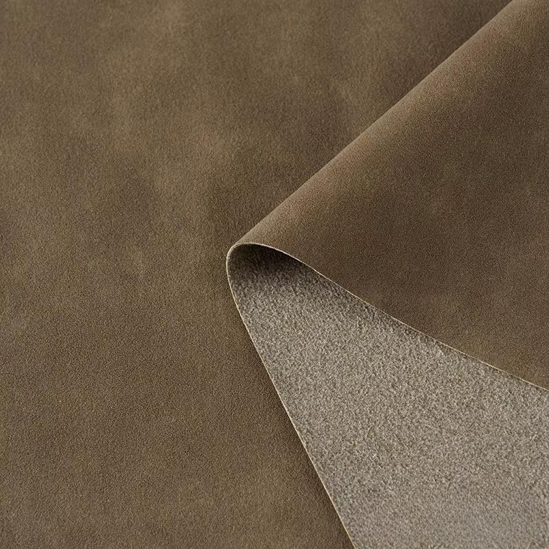 100x140cm Super-fine Nanofiber Leather Fabric Breathable Tear-resistant for DIY Sewing Outerwear Vests Skirts Handmade Fabric