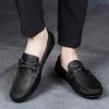 Men Loafers Shoes Summer Soft Genuine Leather Business Casual Shoes Men Moccasins Light Breathable Slip On Luxury Driving Shoes