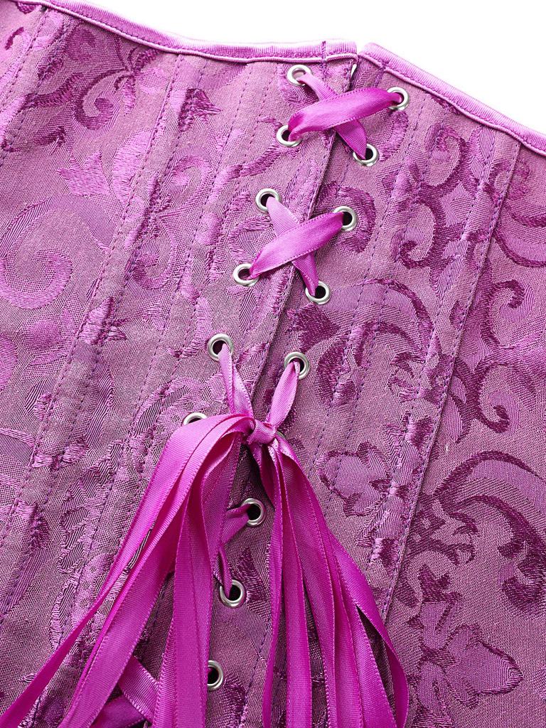 European & American Corset Gown: Abdomen Shaping Waist Cincher Top