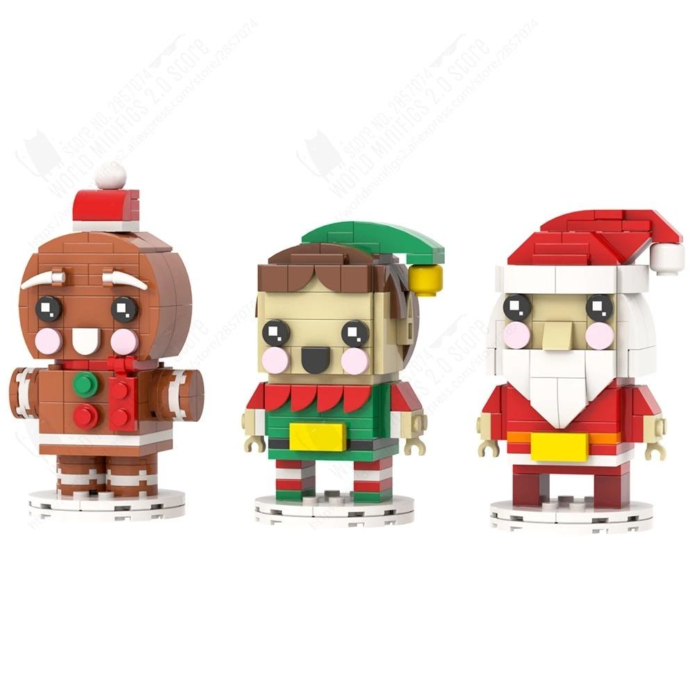 MOOXI Cartoon Anime Charakter Ziegelkopf Modelle MOC Steine DIY Zusammengebaute Bausteine Lernspielzeug Kinder Erwachsene Geschenke