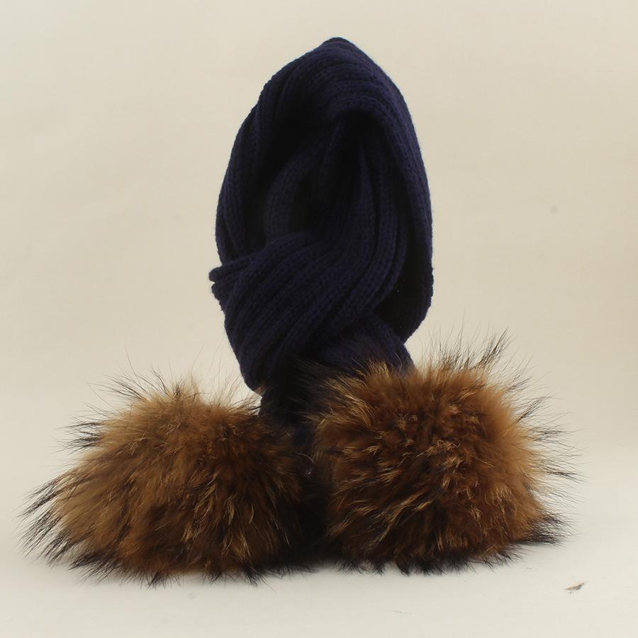 Kids Winter Warm Knitted Set Pom‑pom Hat Scarf Gloves 3‑Pcs Set Or Single Beanie Hat Windproof Ear Protection For Boys Girls Cold Weather Outdoor