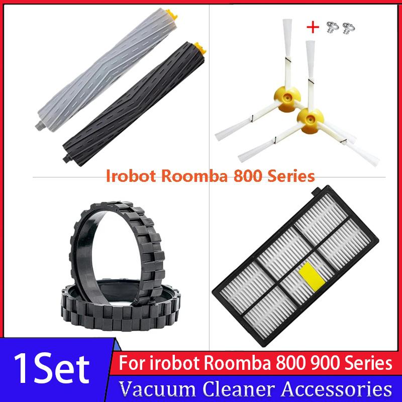 HEPA Filters & Brushes kit for iRobot Roomba 800 Series 850 860 861 866 870 880 890 900 960 980 981 985 Vacuum Cleaner Parts