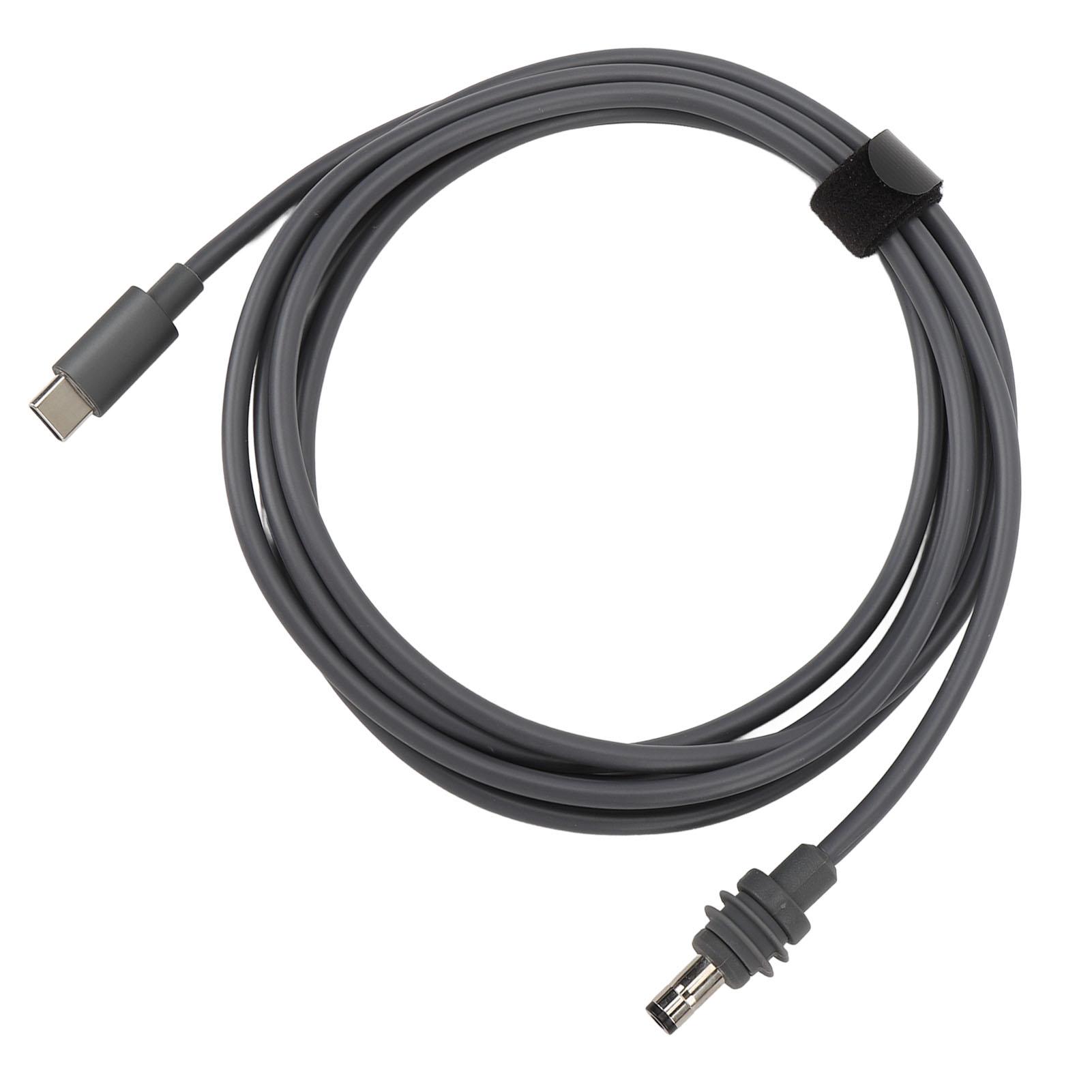 

USB C to DC Power Cord 20AWG Pure Copper IP68 Water Resistant Plug and Play for Mini Dish Antenna 5 Meter 16.4ft