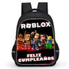 2026 new Roblox comfortable backpack with high-definition printed casual lightweight backpack