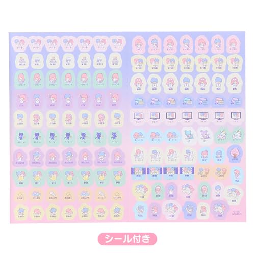 Sanrio B6 Diary (Block Type) 2027 Little Twin Stars Kiki & Lala October Start Planner Schedule Book 922790