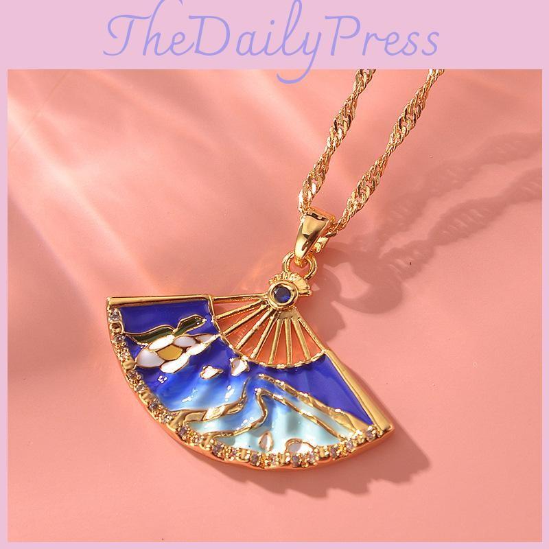 Genshin Ayaka Impact Cosplay Character Necklace Captivating Alloy Pendant Couples For