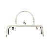 Taschenbeschläge Metall Geldbörsenrahmen Kussverschluss Vintage 20CM Tasche Kussverschluss Schloss Taschenrahmen Schnalle Griff Taschenzubehör