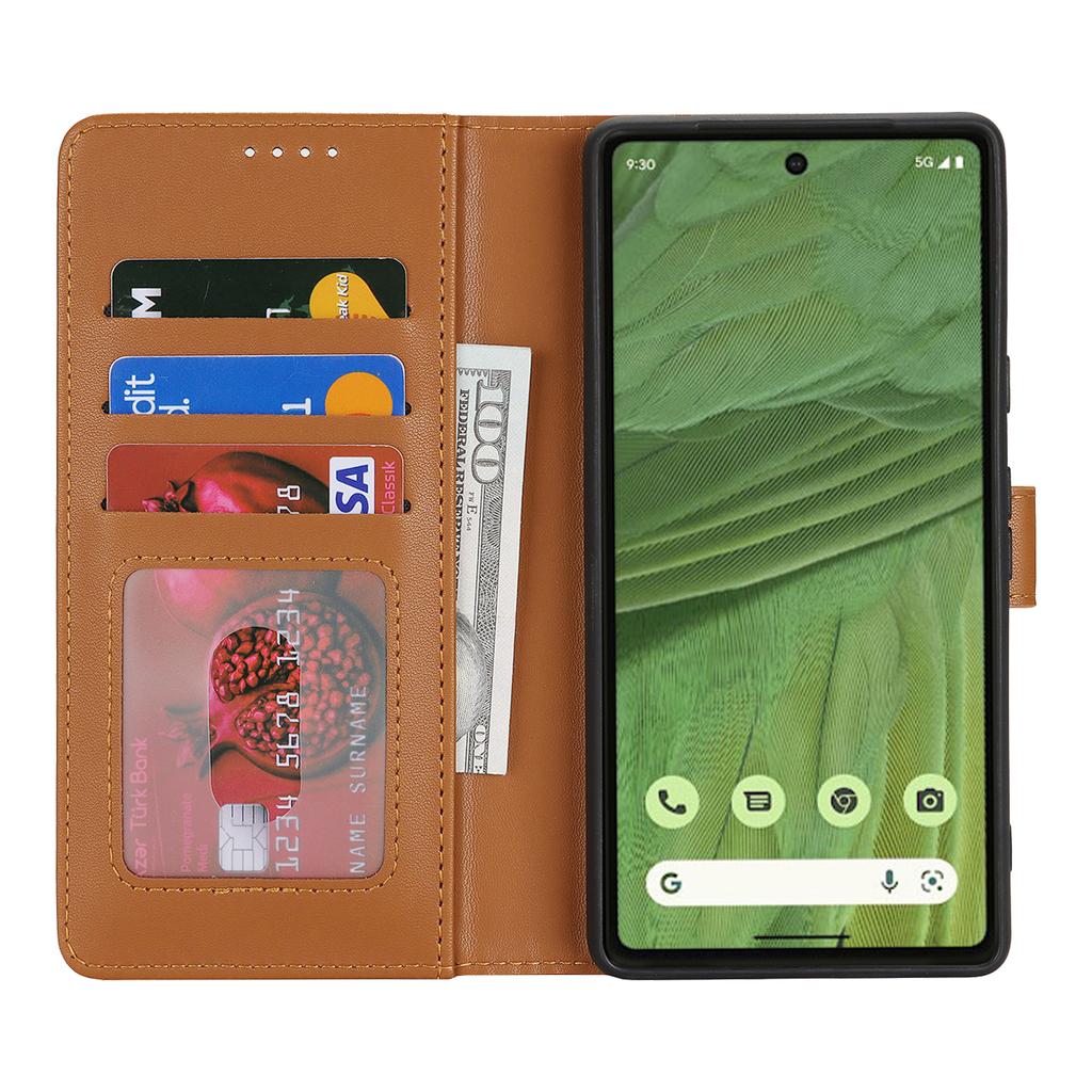 For Google Pixel 7 5G Stand Case Shockproof Leather Wallet Phone Cover