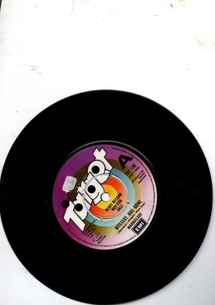 

7inch Record MARMALADE - Mystery Has Gone TGT136 Target 1977 UK Rock Used