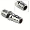 3pcs Pneumatic Fitting NITTO Coupling Connector Coupler 1/4inch BSP Male Thread Air Hose Pipe Connector Coupler For Air Compressor