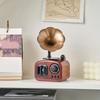 Vintage Gramophone Music Box Plastic Photography Props  For Home and Office Decor