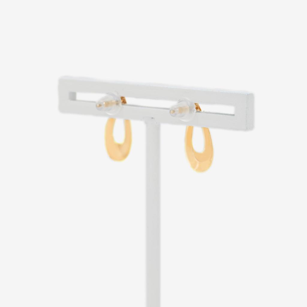 ESTELLE [Official] Women's K10 Yellow Gold Drop Motif Earrings 0202-3556-0019-0000