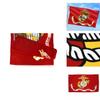 Flaga poliestrowa zewnętrzna Korpusu Piechoty Morskiej Stanów Zjednoczonych Do Dekoracji Wojskowej