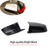 E60 LCI Real Carbon Fiber Car Side Rearview Mirror Cover 51167187431 51167187432 for BMW F10 F11 E61 F01 F02 E63 E64 F12 F13