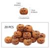 20Pcs Miniature Resin Pumpkins For Decorating Halloweenparty Gifts Home Garden Decoration Craft Diy