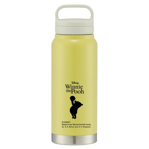 

[Exclusive to .co.jp] Stainless Steel Water Bottle with Handle, Screw Type, 500ml Disney Winnie the Pooh Silhouette Skater (Skater) Thermal/Cold Mug B