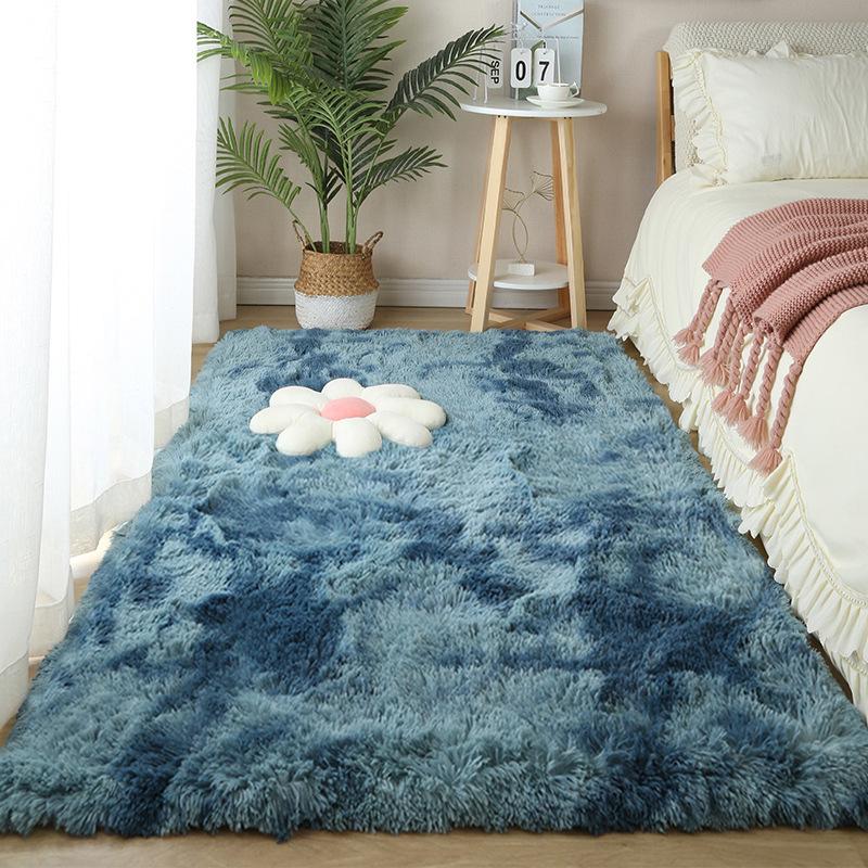 Plush Long Hair Bedside & Living Room Carpet