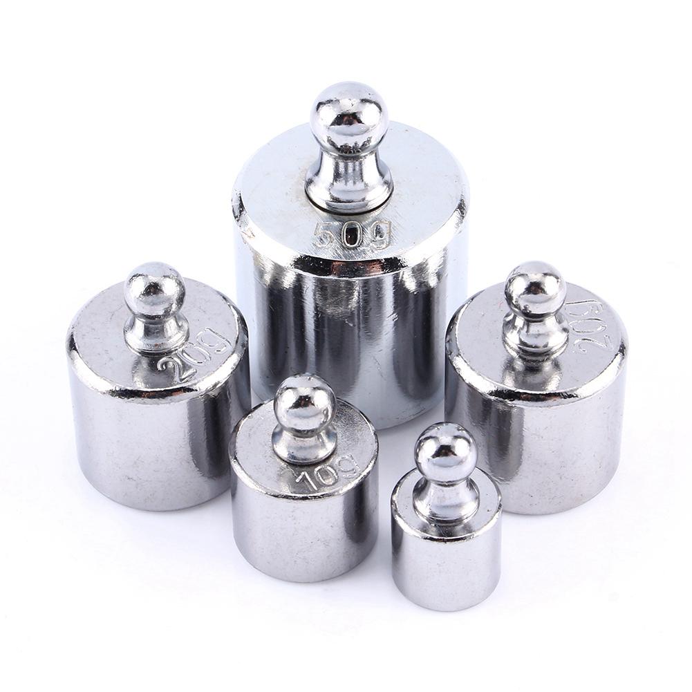 5Pcs6Pcs7PcsSet Calibration Weight Kit Jewelry 105g 205g 500g Total Weight