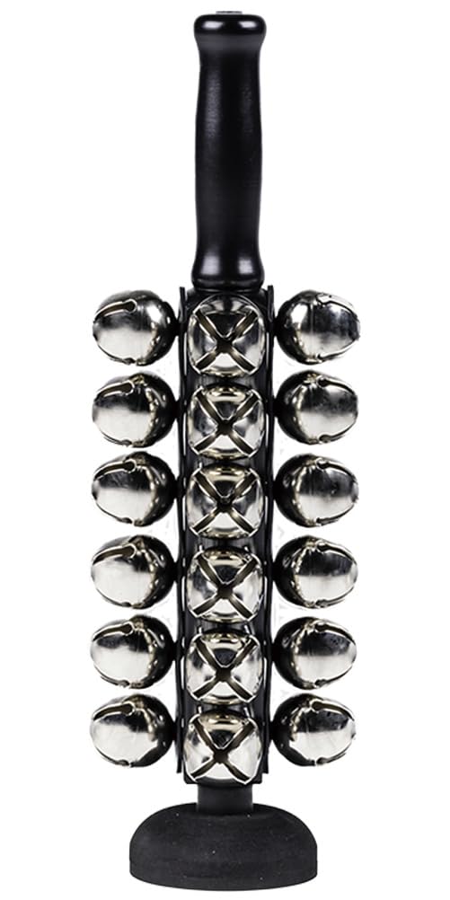 GROVER Freestanding Sleigh Bell Concert Black GV-SBCB