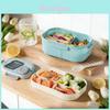 Microwave Safe Plastic Bento Box With Divider For Adults And Office Lunches