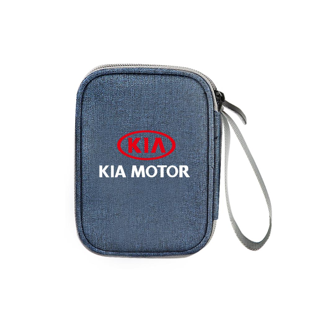Portable Electronic Product Carry Storage Bag Car Storage Accessories For Kia Sportage 3 Rio K2 Ceed Carnival Picanto Soul EV6 xmwcj44