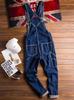 ShuMing Denim Loose Korean Fashionable Stylish Denim Pants for Street Size Men's Overalls, Fit, Style, All-in-One Jeans, Overalls, Work, Style,