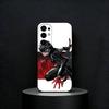 Fashion P-Persona 5 Phone Case For Samsung S25,24,23,22,30,21,10,9,Ultra,Plus,FE 5G Black Soft Case