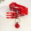 Christmas Safety Buckle Dog Collars Snowflake Tree Christmas Pet Collar Adjustable Collar Cat Collar Pet Accessories Wholesale